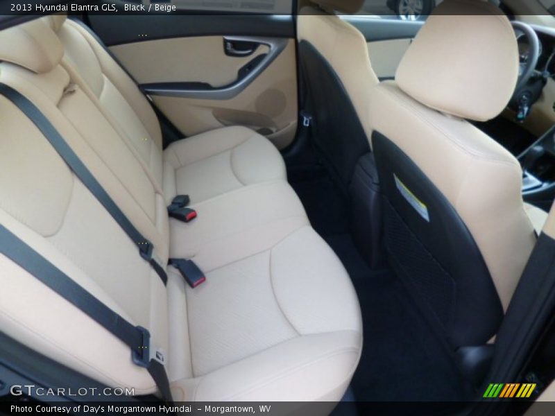 Black / Beige 2013 Hyundai Elantra GLS