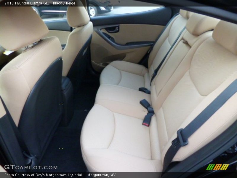 Black / Beige 2013 Hyundai Elantra GLS