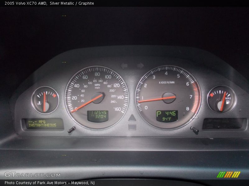  2005 XC70 AWD AWD Gauges