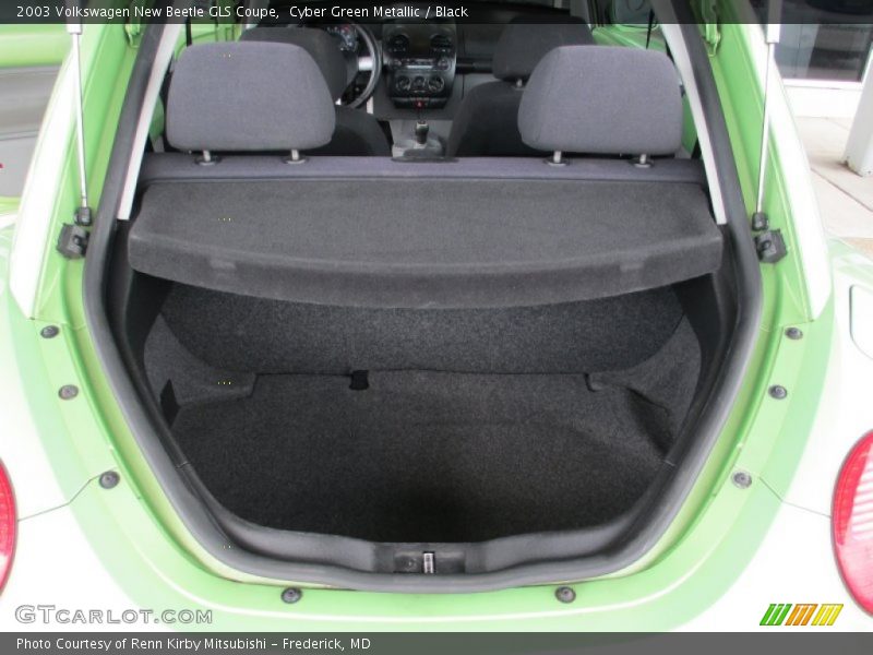 Cyber Green Metallic / Black 2003 Volkswagen New Beetle GLS Coupe