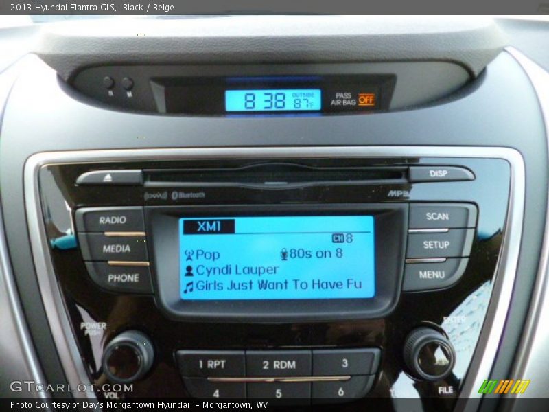 Black / Beige 2013 Hyundai Elantra GLS