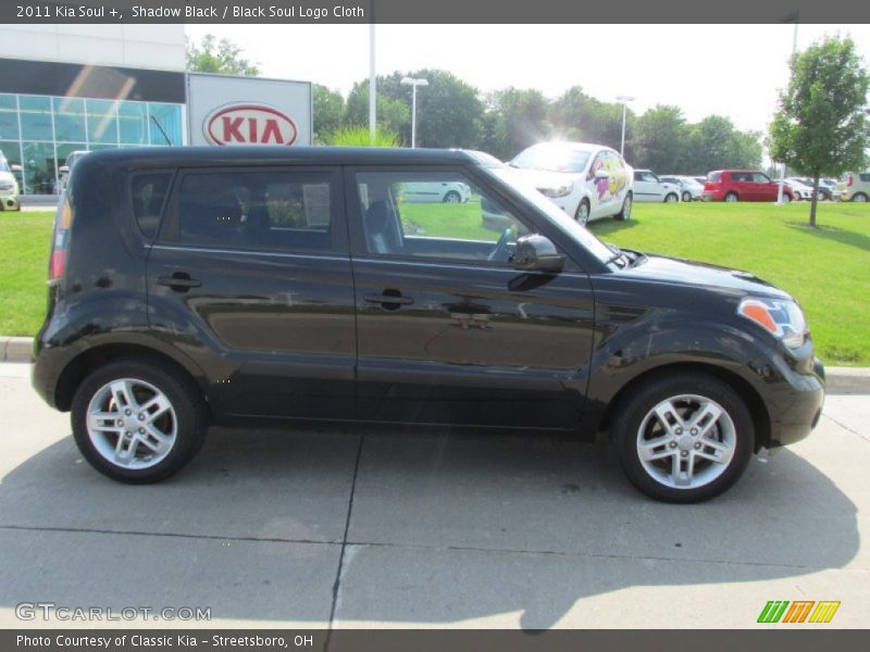 Shadow Black / Black Soul Logo Cloth 2011 Kia Soul +