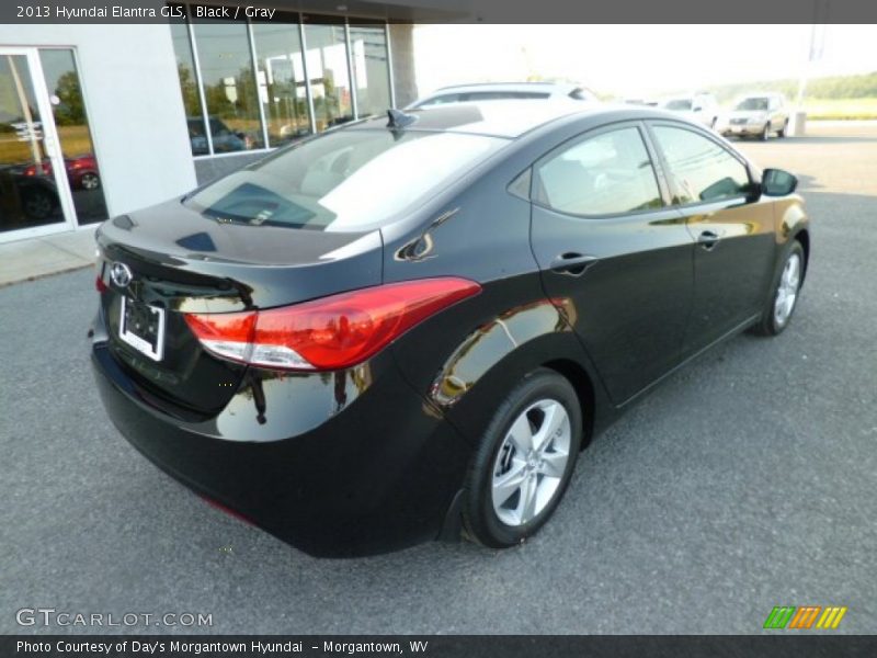 Black / Gray 2013 Hyundai Elantra GLS