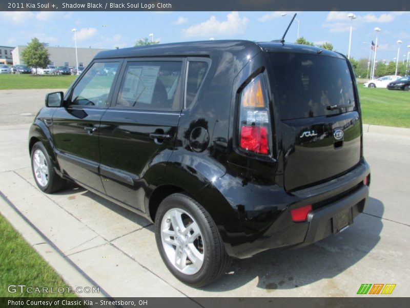 Shadow Black / Black Soul Logo Cloth 2011 Kia Soul +