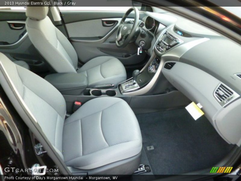 Black / Gray 2013 Hyundai Elantra GLS
