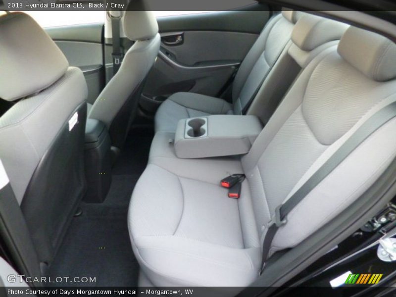 Black / Gray 2013 Hyundai Elantra GLS