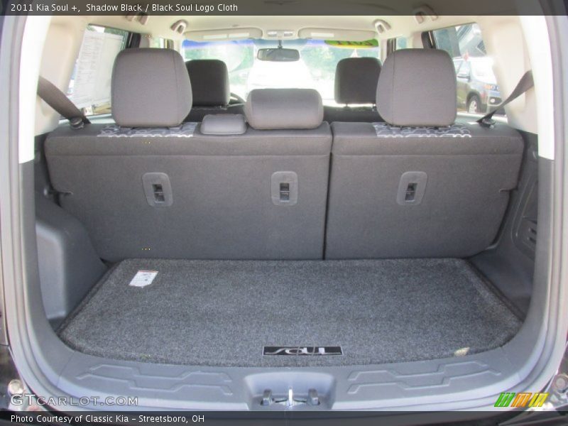 Shadow Black / Black Soul Logo Cloth 2011 Kia Soul +