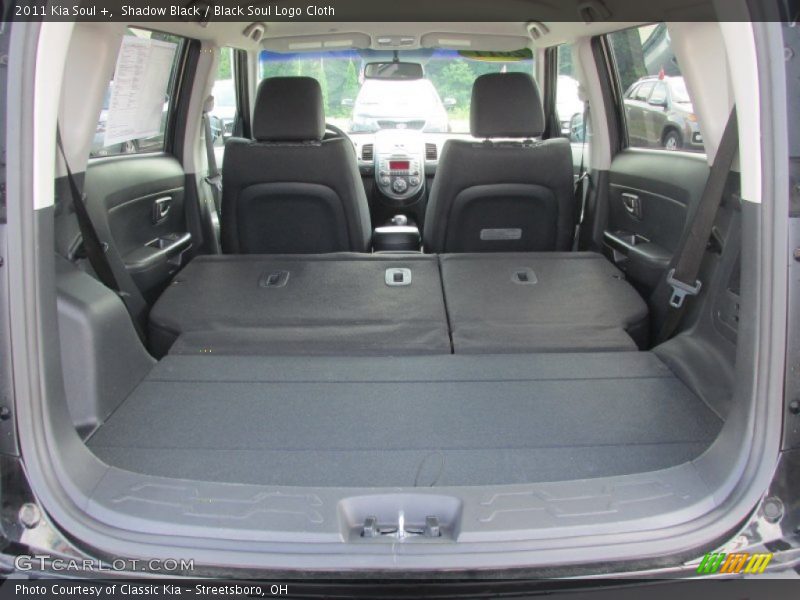 Shadow Black / Black Soul Logo Cloth 2011 Kia Soul +