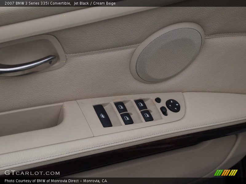 Jet Black / Cream Beige 2007 BMW 3 Series 335i Convertible