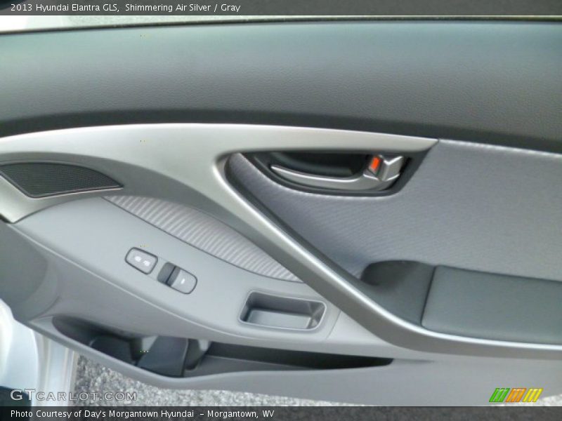 Shimmering Air Silver / Gray 2013 Hyundai Elantra GLS