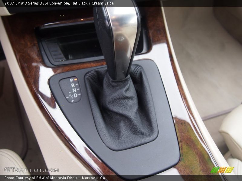 Jet Black / Cream Beige 2007 BMW 3 Series 335i Convertible