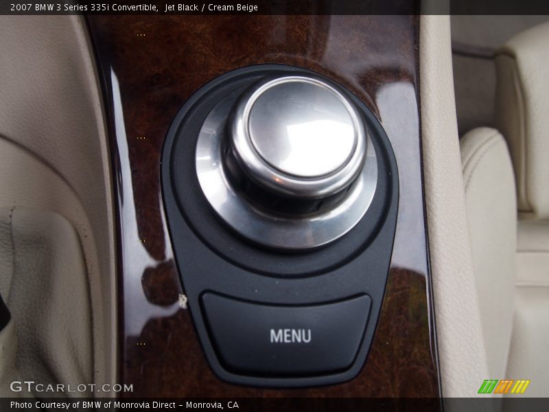 Jet Black / Cream Beige 2007 BMW 3 Series 335i Convertible