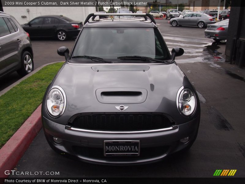 Dark Silver Metallic / Punch Carbon Black Leather 2009 Mini Cooper S Clubman