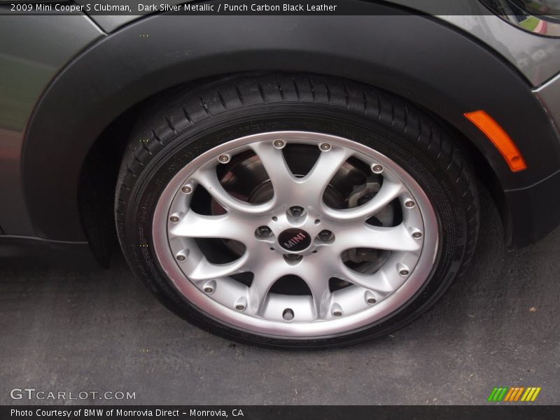 Dark Silver Metallic / Punch Carbon Black Leather 2009 Mini Cooper S Clubman