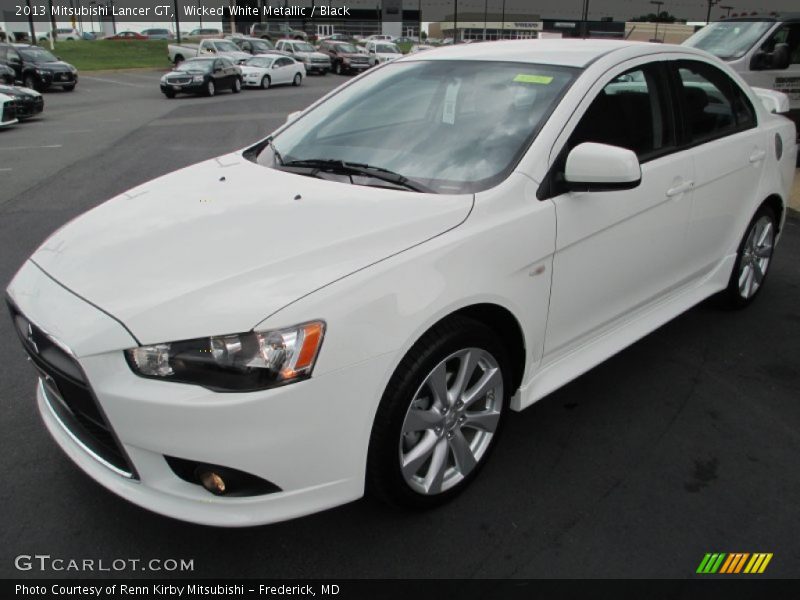 Front 3/4 View of 2013 Lancer GT