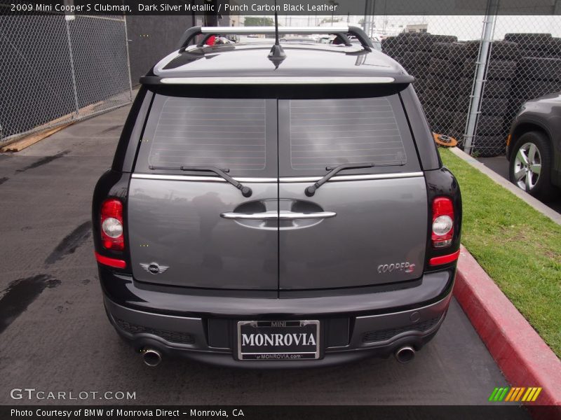 Dark Silver Metallic / Punch Carbon Black Leather 2009 Mini Cooper S Clubman