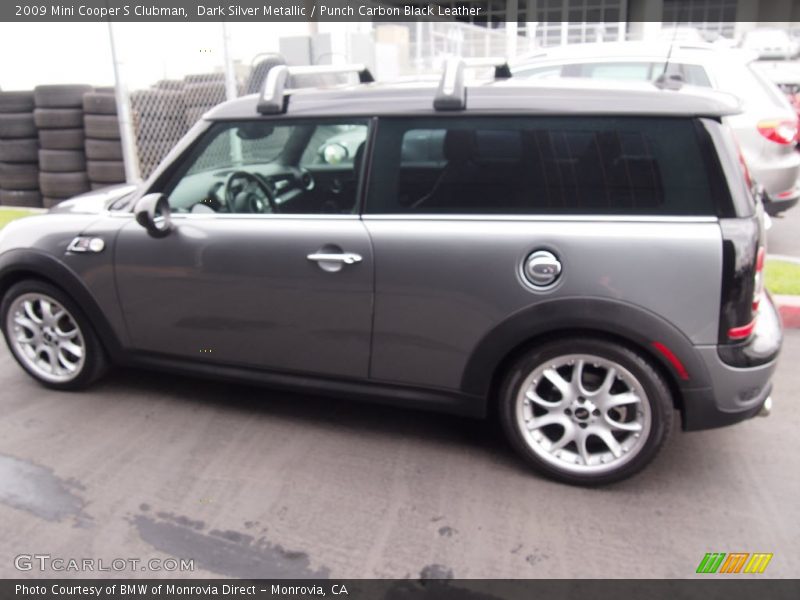 Dark Silver Metallic / Punch Carbon Black Leather 2009 Mini Cooper S Clubman