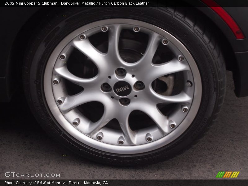 Dark Silver Metallic / Punch Carbon Black Leather 2009 Mini Cooper S Clubman