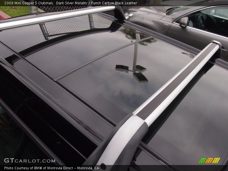 Dark Silver Metallic / Punch Carbon Black Leather 2009 Mini Cooper S Clubman