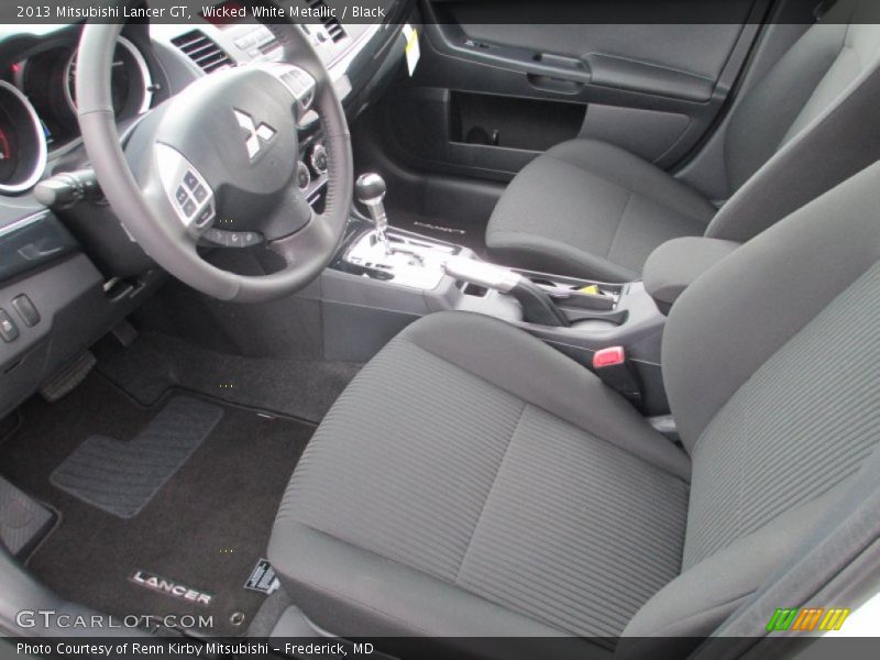  2013 Lancer GT Black Interior