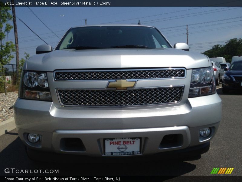 Sheer Silver Metallic / Ebony 2011 Chevrolet Tahoe LT 4x4