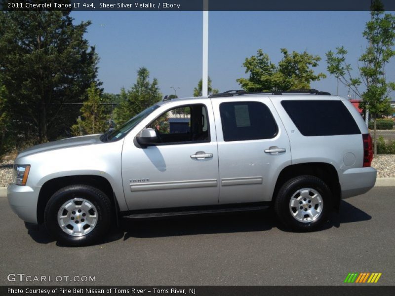 Sheer Silver Metallic / Ebony 2011 Chevrolet Tahoe LT 4x4