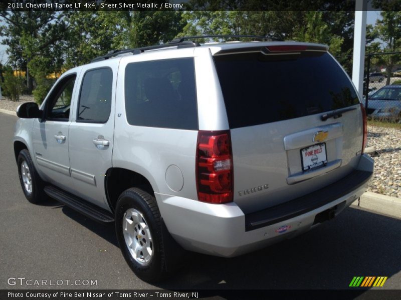 Sheer Silver Metallic / Ebony 2011 Chevrolet Tahoe LT 4x4
