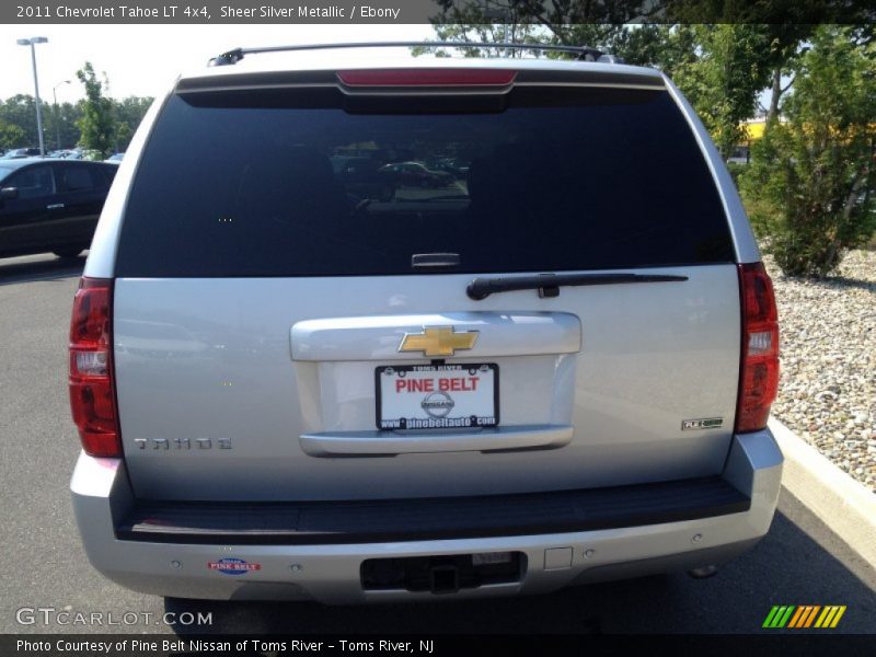 Sheer Silver Metallic / Ebony 2011 Chevrolet Tahoe LT 4x4