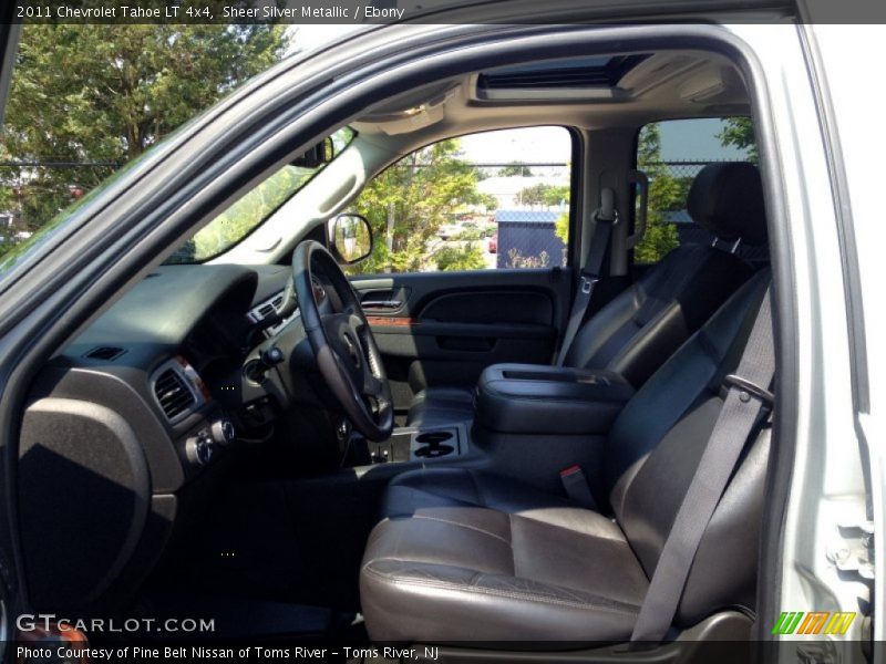 Sheer Silver Metallic / Ebony 2011 Chevrolet Tahoe LT 4x4