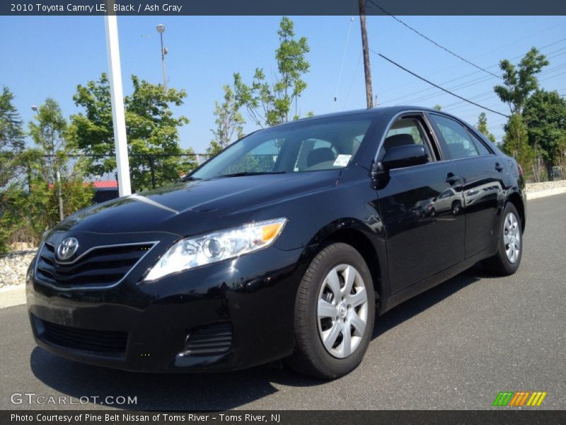Black / Ash Gray 2010 Toyota Camry LE