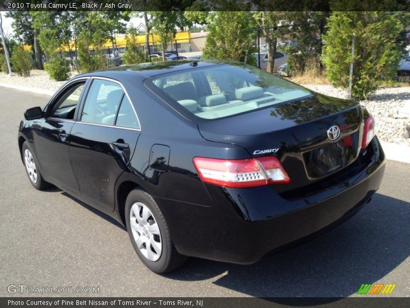Black / Ash Gray 2010 Toyota Camry LE