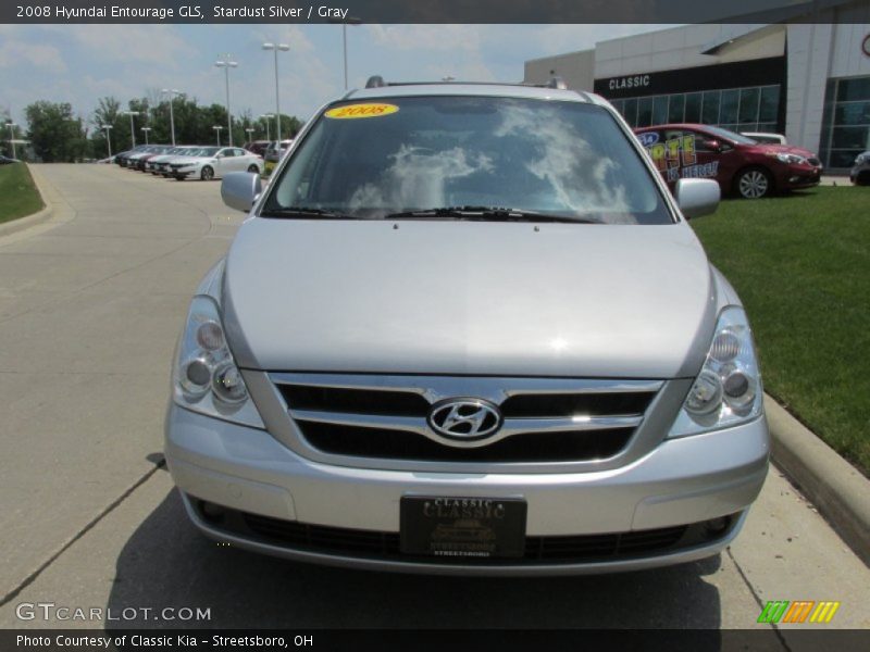 Stardust Silver / Gray 2008 Hyundai Entourage GLS