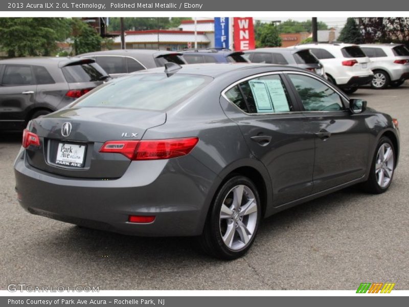 Polished Metal Metallic / Ebony 2013 Acura ILX 2.0L Technology