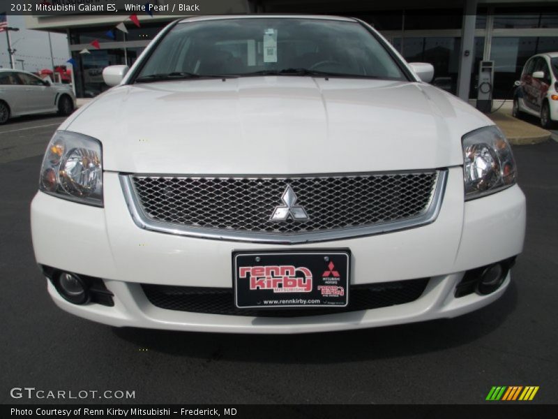 White Pearl / Black 2012 Mitsubishi Galant ES