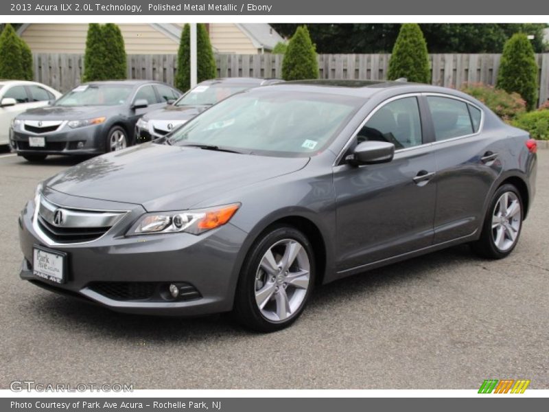 Polished Metal Metallic / Ebony 2013 Acura ILX 2.0L Technology