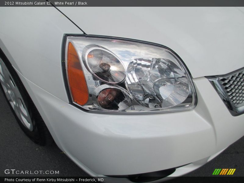 White Pearl / Black 2012 Mitsubishi Galant ES
