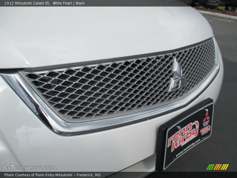 White Pearl / Black 2012 Mitsubishi Galant ES
