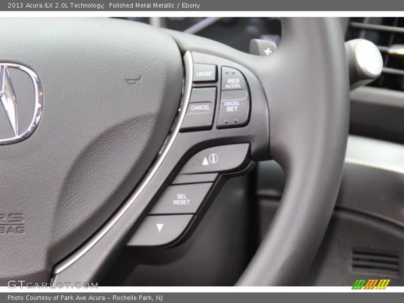 Controls of 2013 ILX 2.0L Technology