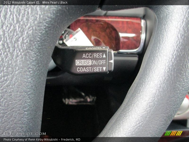 White Pearl / Black 2012 Mitsubishi Galant ES
