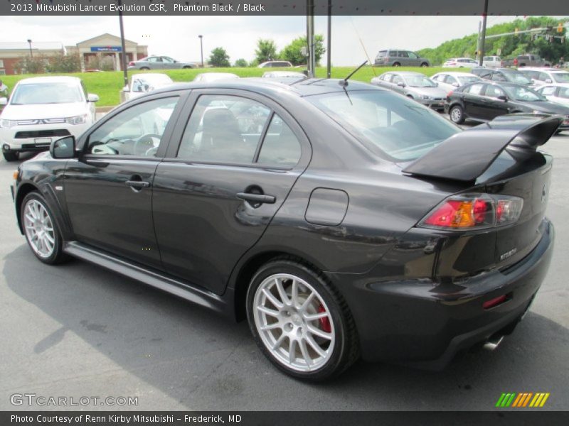  2013 Lancer Evolution GSR Phantom Black