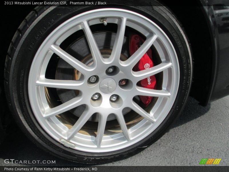  2013 Lancer Evolution GSR Wheel