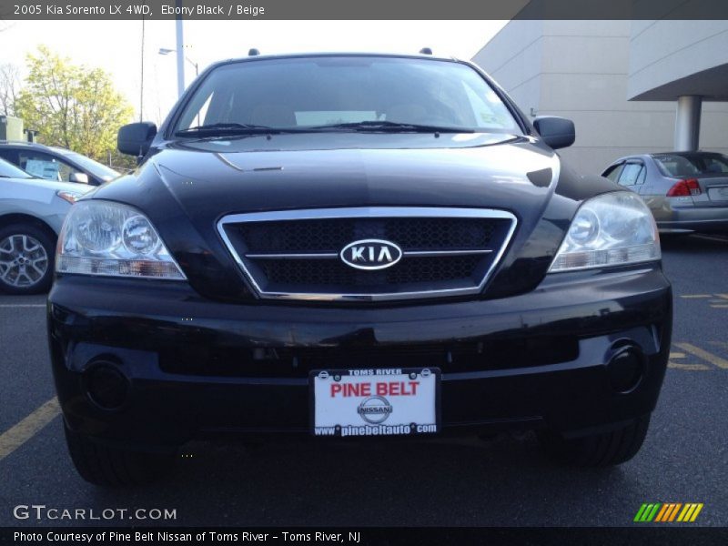 Ebony Black / Beige 2005 Kia Sorento LX 4WD