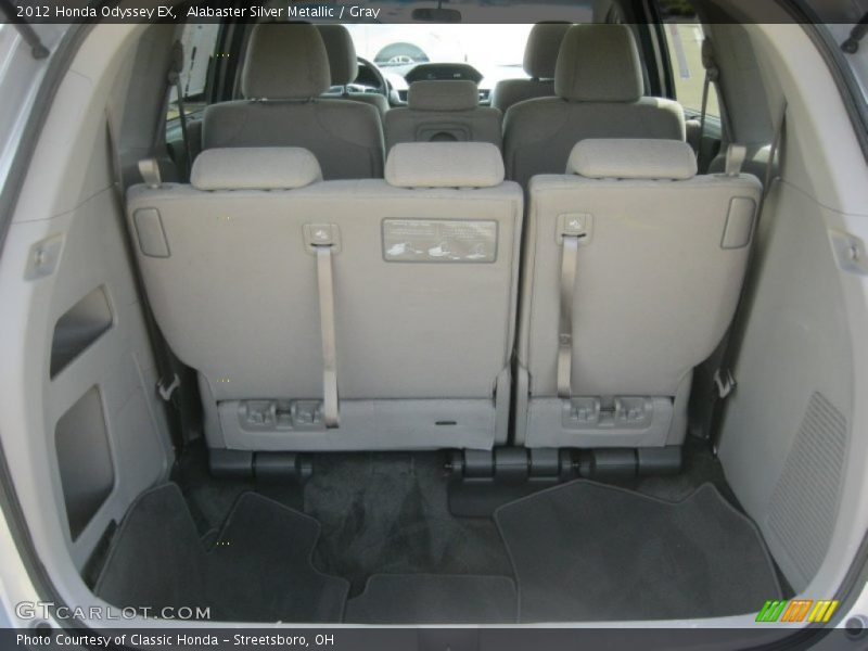 Alabaster Silver Metallic / Gray 2012 Honda Odyssey EX