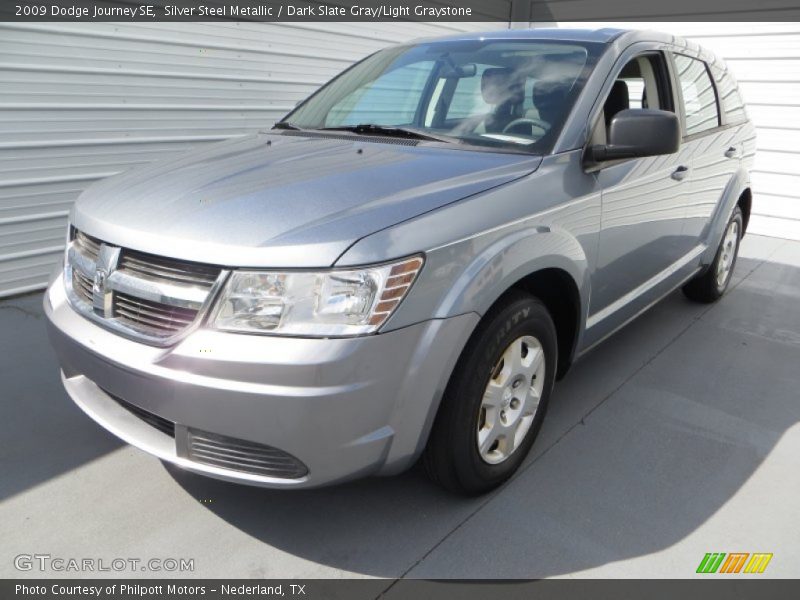 Silver Steel Metallic / Dark Slate Gray/Light Graystone 2009 Dodge Journey SE