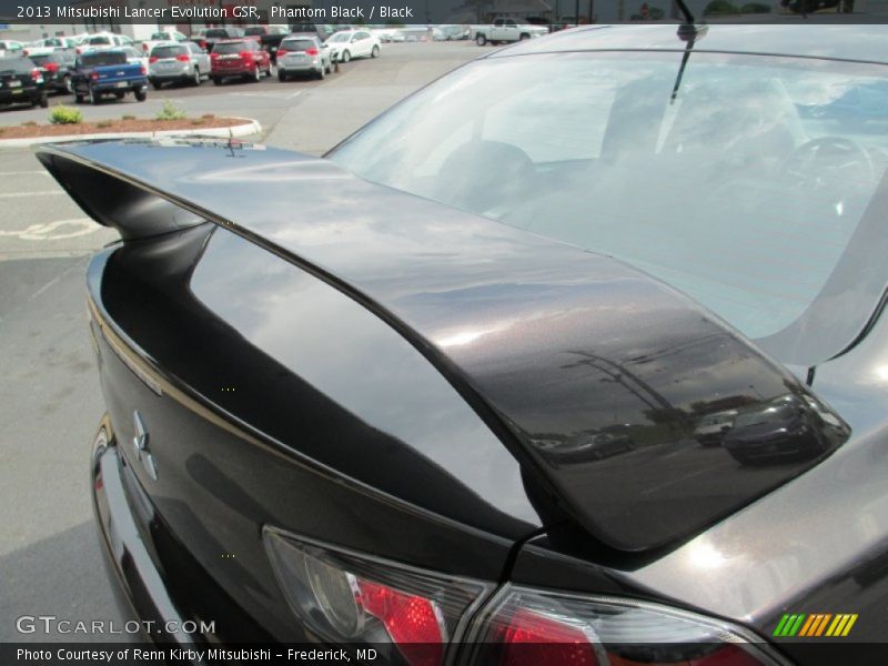 Rear spoiler - 2013 Mitsubishi Lancer Evolution GSR