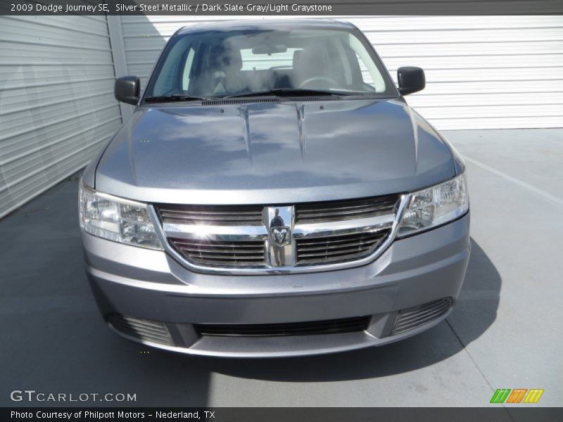 Silver Steel Metallic / Dark Slate Gray/Light Graystone 2009 Dodge Journey SE