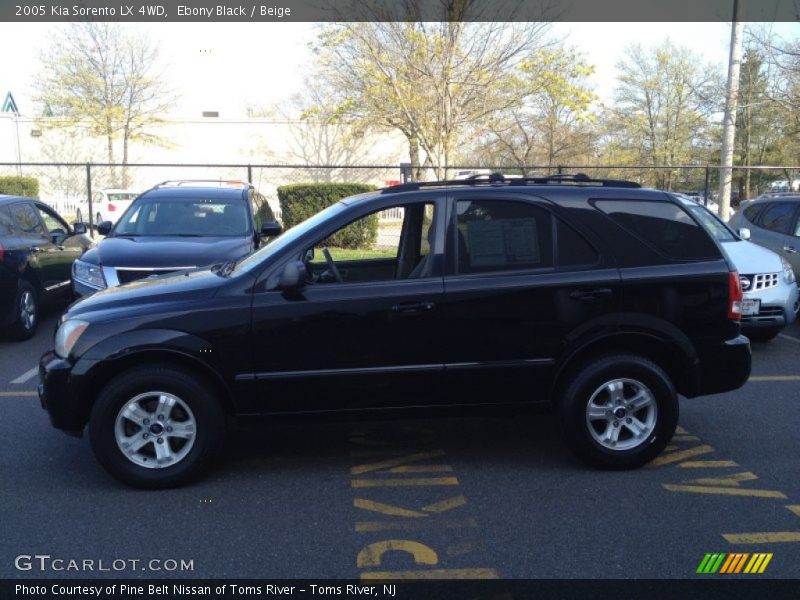 Ebony Black / Beige 2005 Kia Sorento LX 4WD