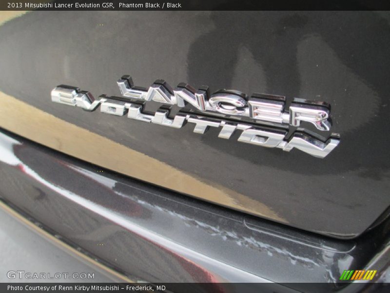  2013 Lancer Evolution GSR Logo