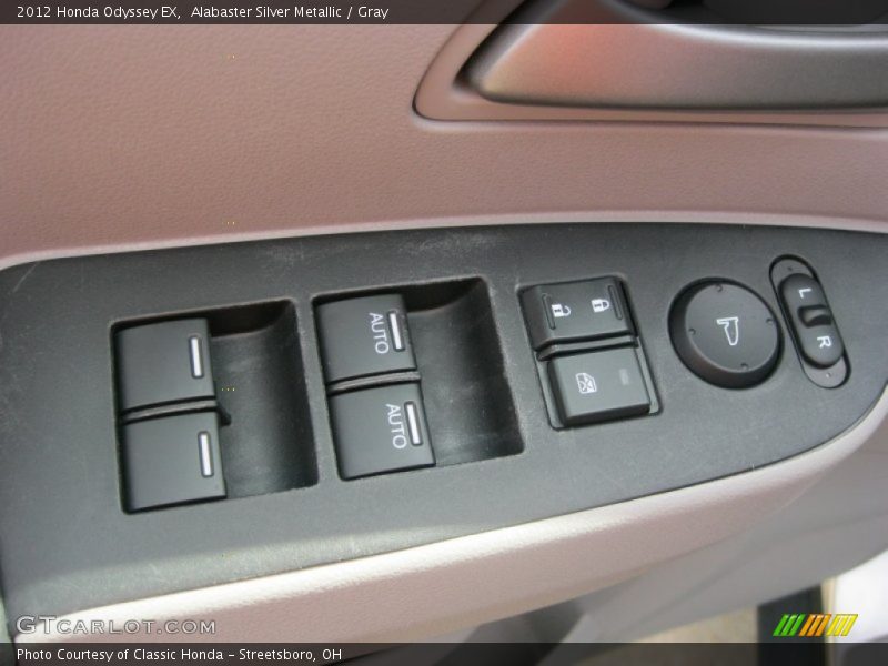 Alabaster Silver Metallic / Gray 2012 Honda Odyssey EX
