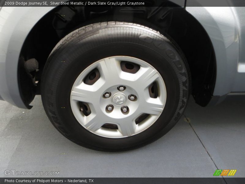 Silver Steel Metallic / Dark Slate Gray/Light Graystone 2009 Dodge Journey SE